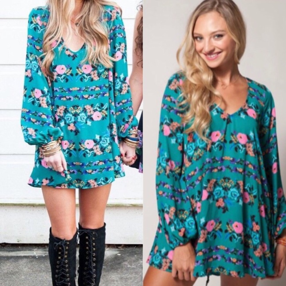 Show Me Your MuMu Baby Buds Tunic Dress - Picture 1 of 4